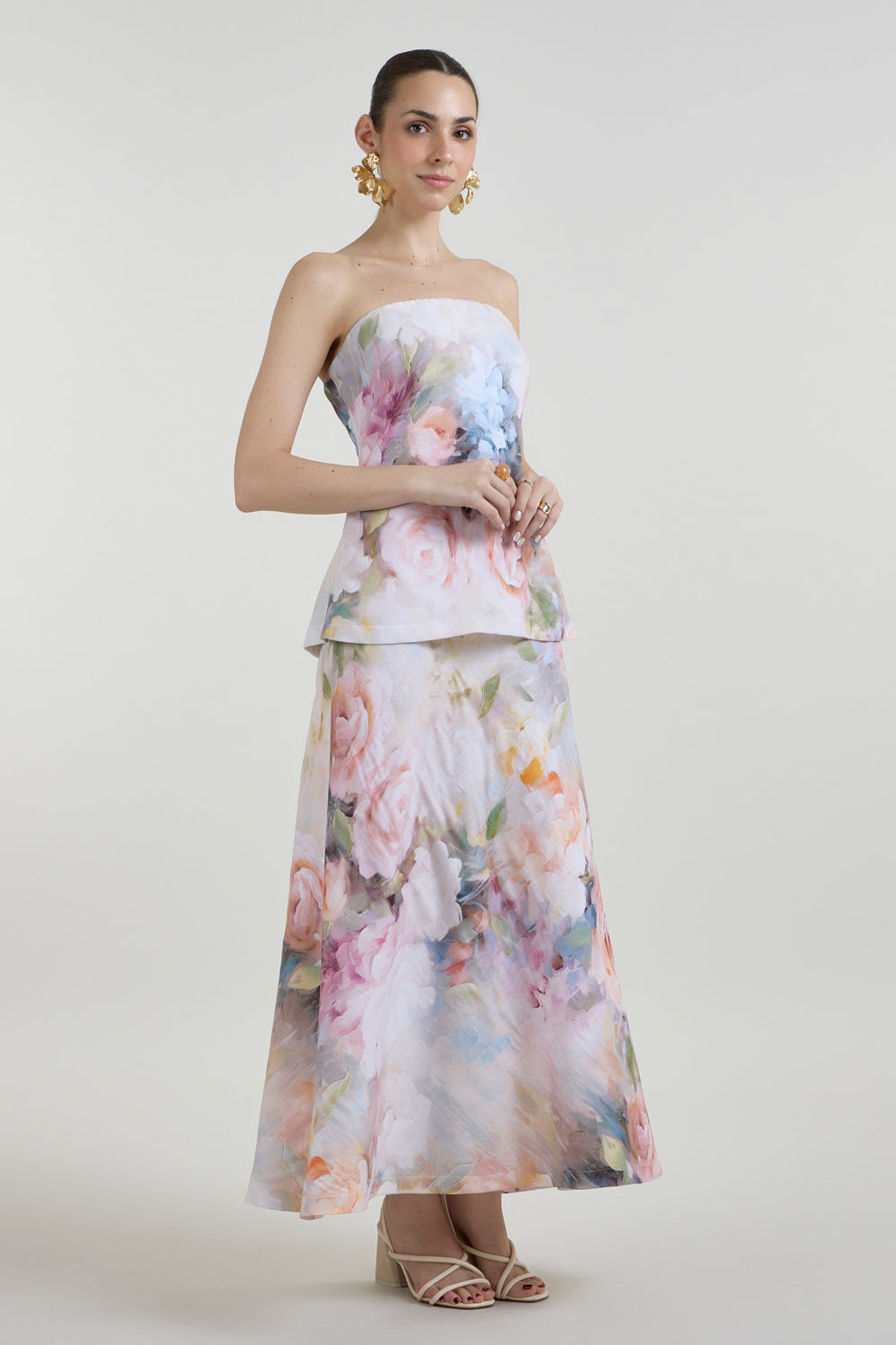 Saachi Bhasin In Our Olivia Strapless 2-1 Dress