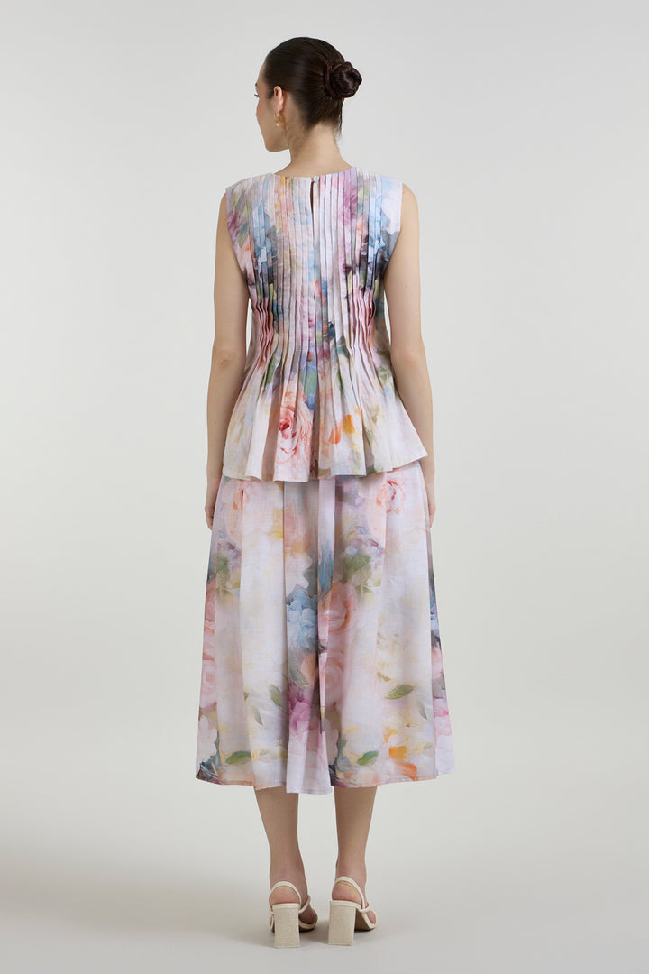 Olivia Accordion Skirt Set