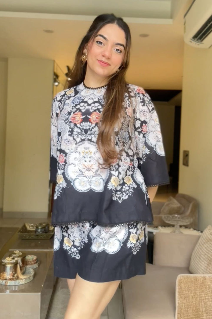 Prabhnoor Kaur Grover In Our Valerie Tunic Shorts Set