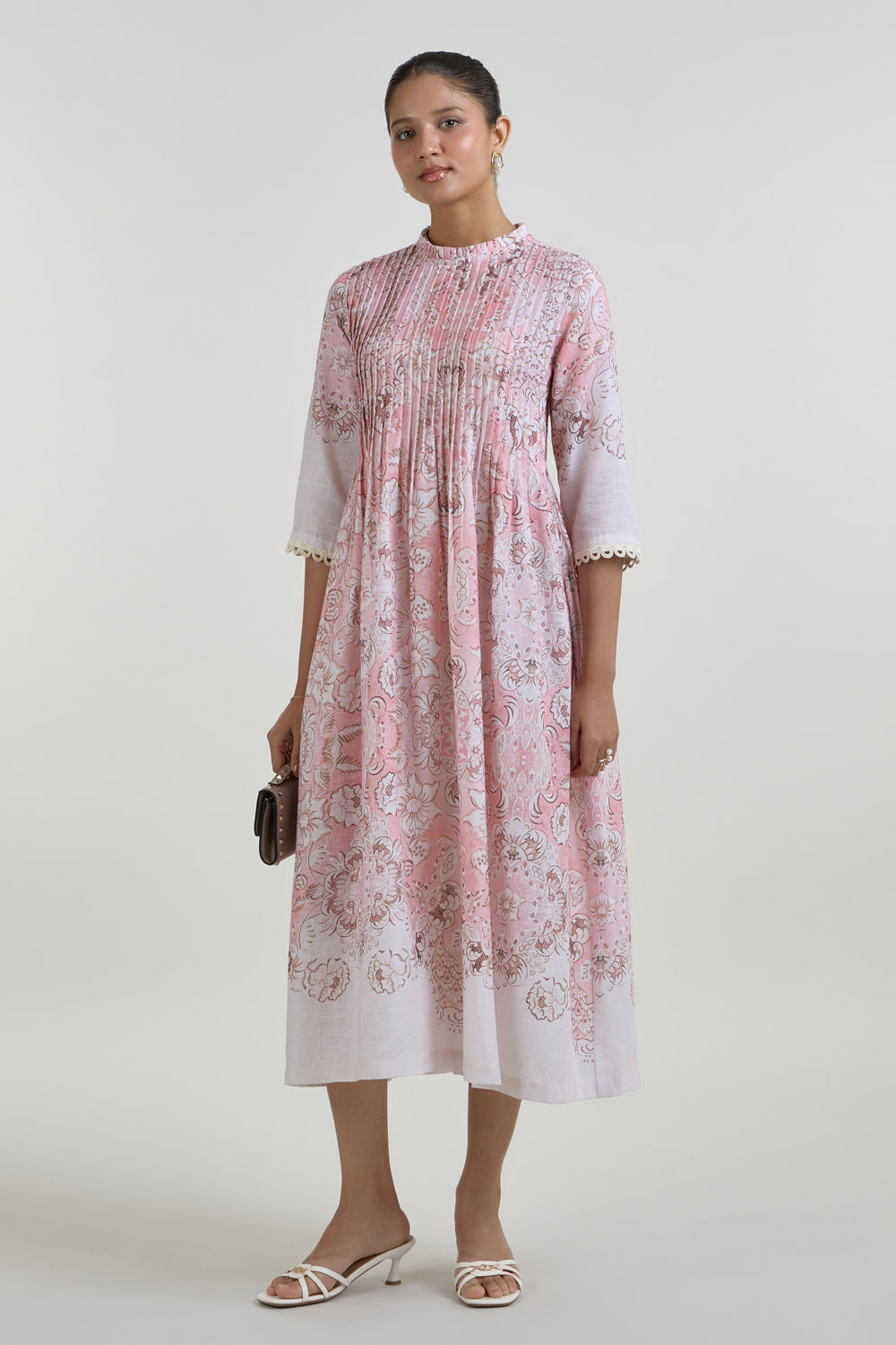 Anna Pleated Dress