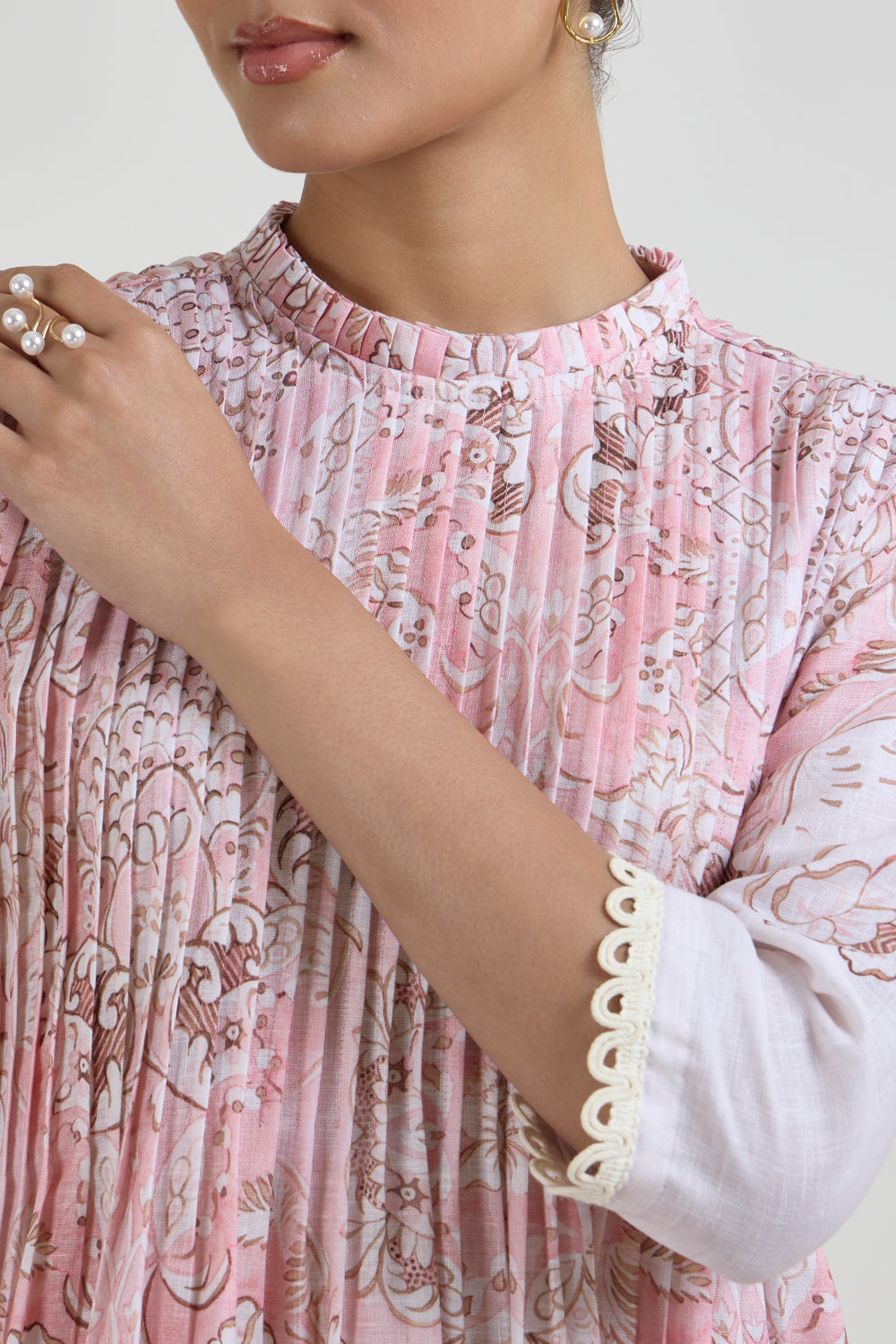 Anna Pleated Dress