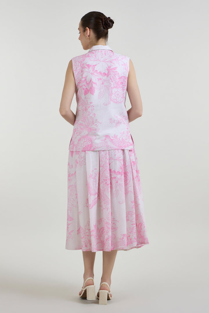 Saachi Bhasin In Our Rosia Blazer Skirt Set