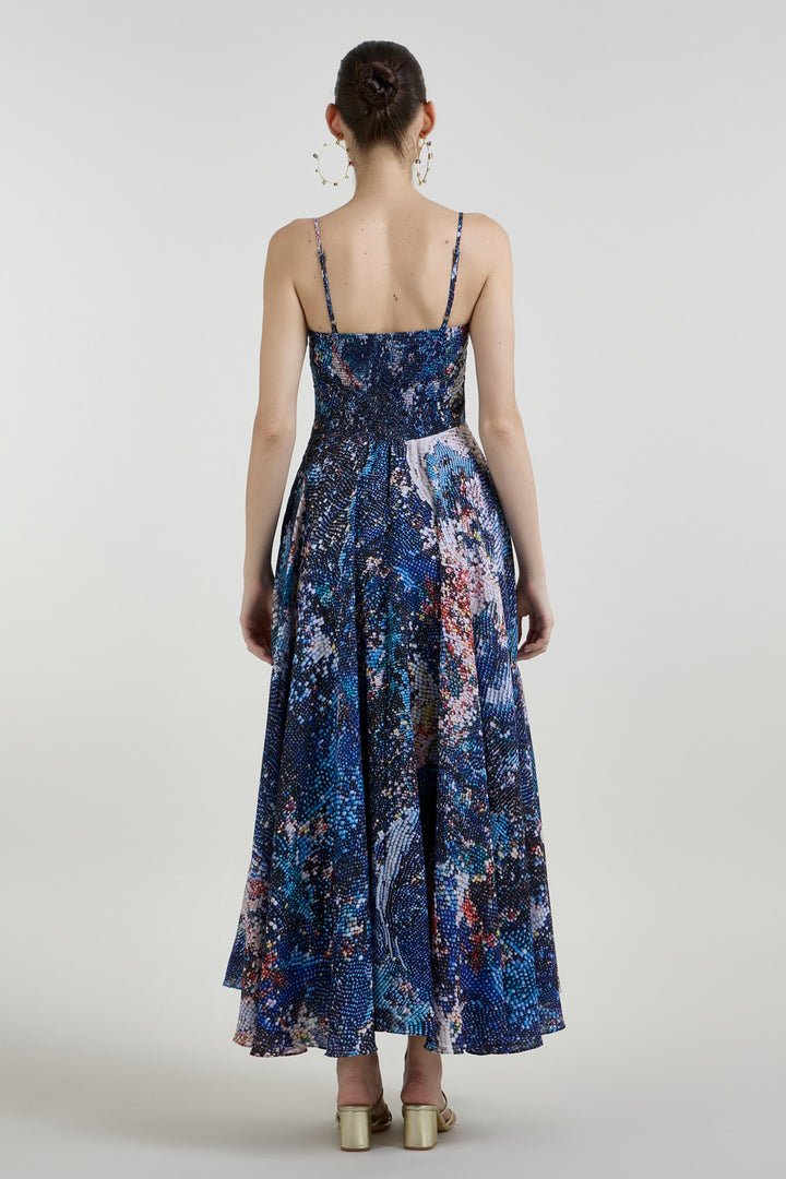Mosaic Strappy Dress