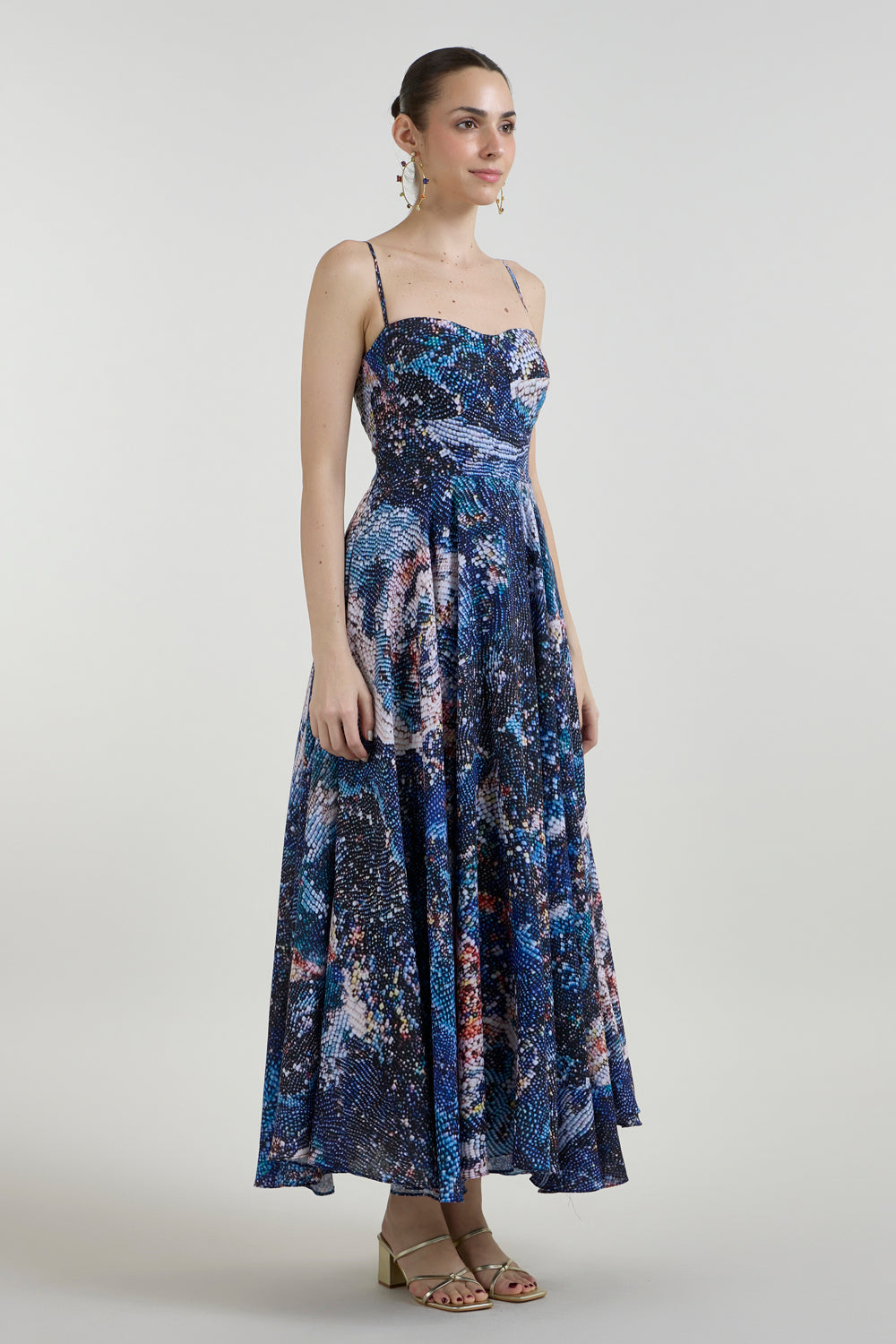 Mosaic Strappy Dress