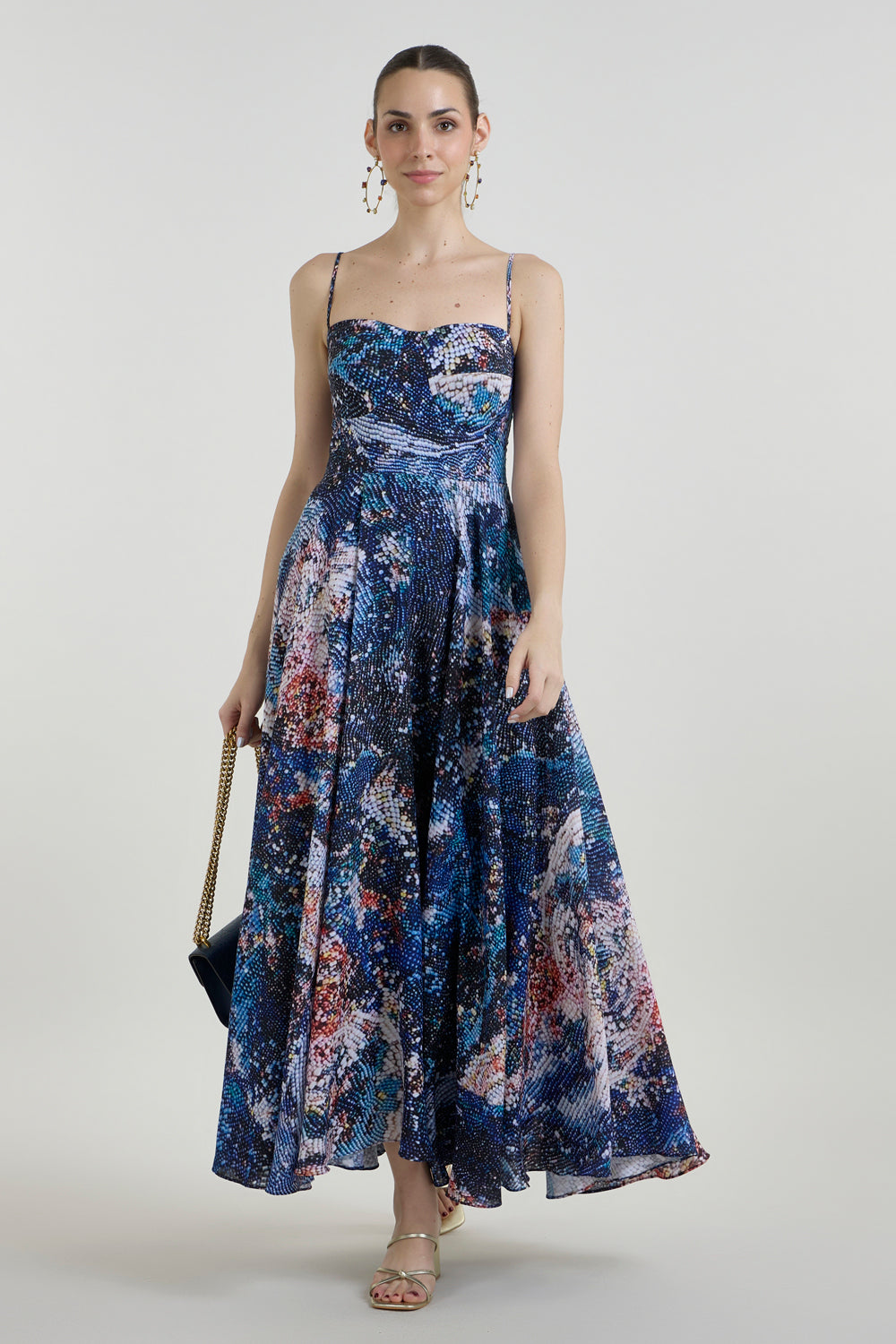 Mosaic Strappy Dress