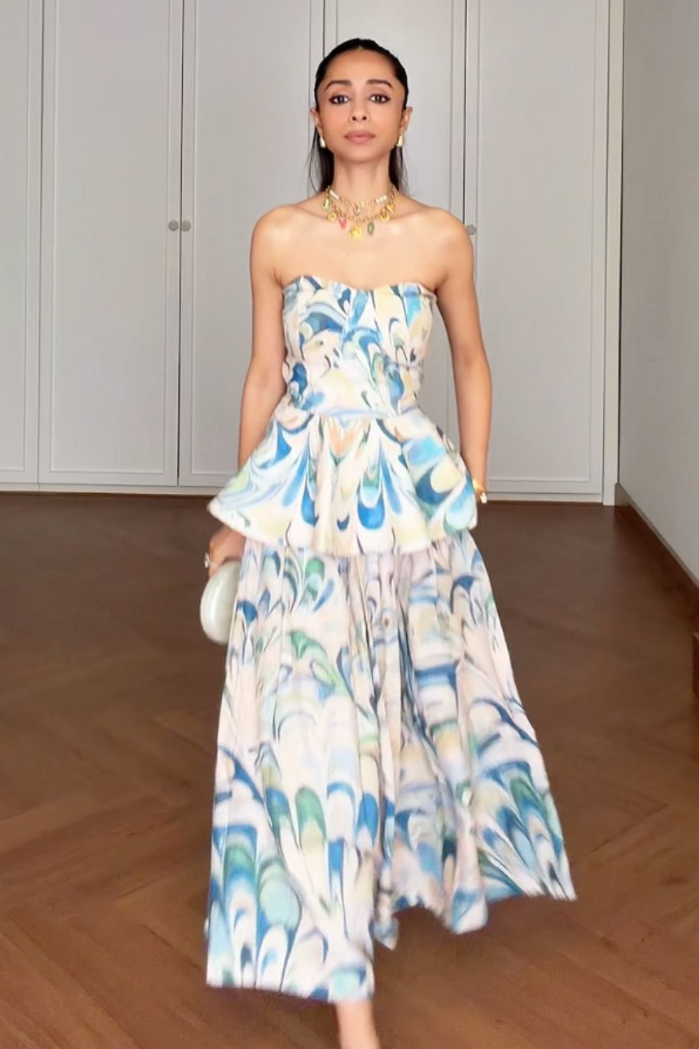 Smridhi Sibal In Our Penelope Peplum Skirt Set