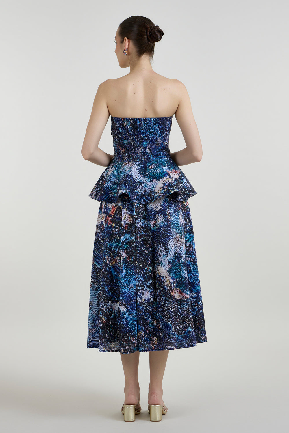 Mosaic Peplum Set