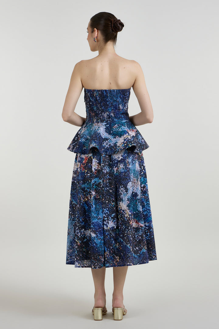Mosaic Peplum Set