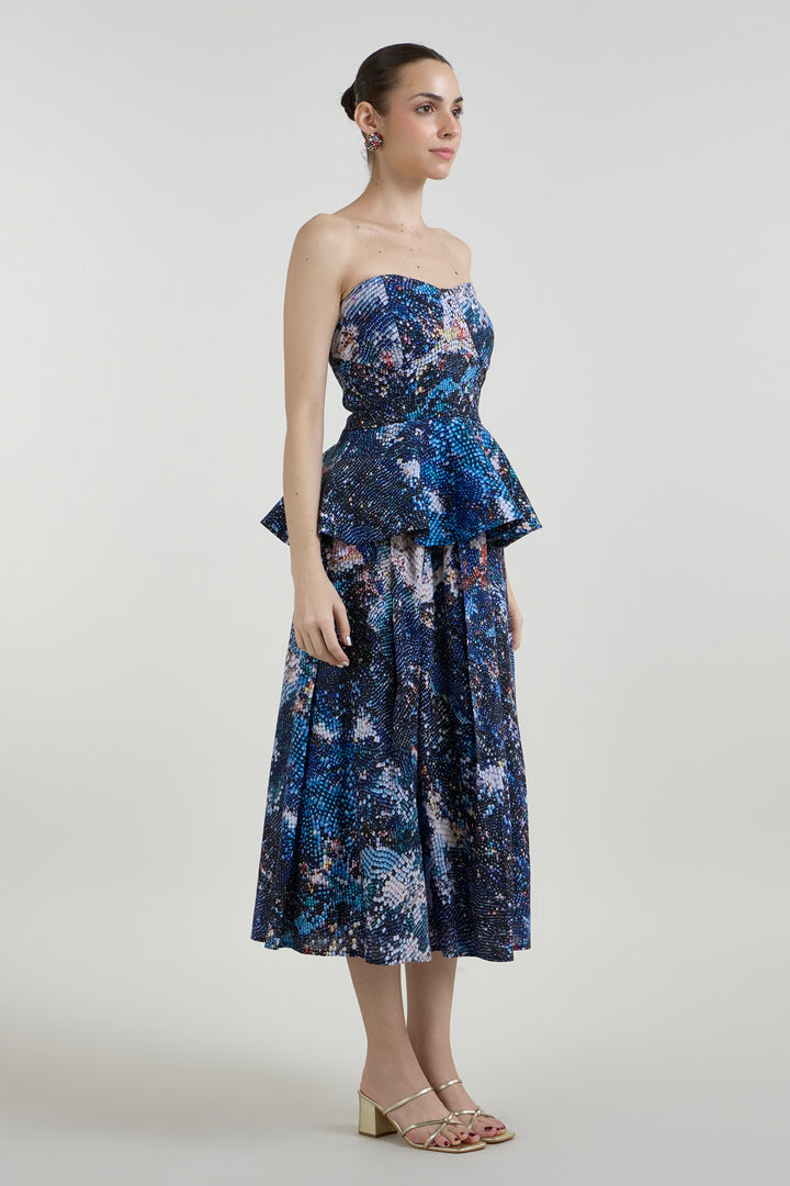 Mosaic Peplum Set