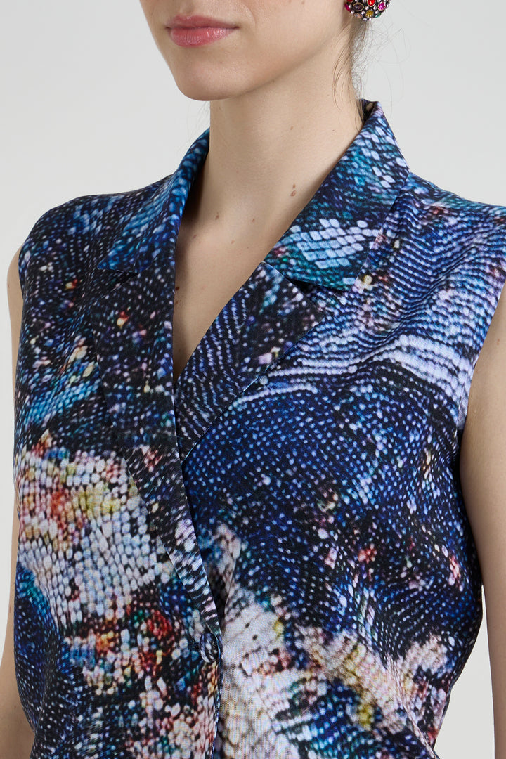 Mosaic Blazer Set