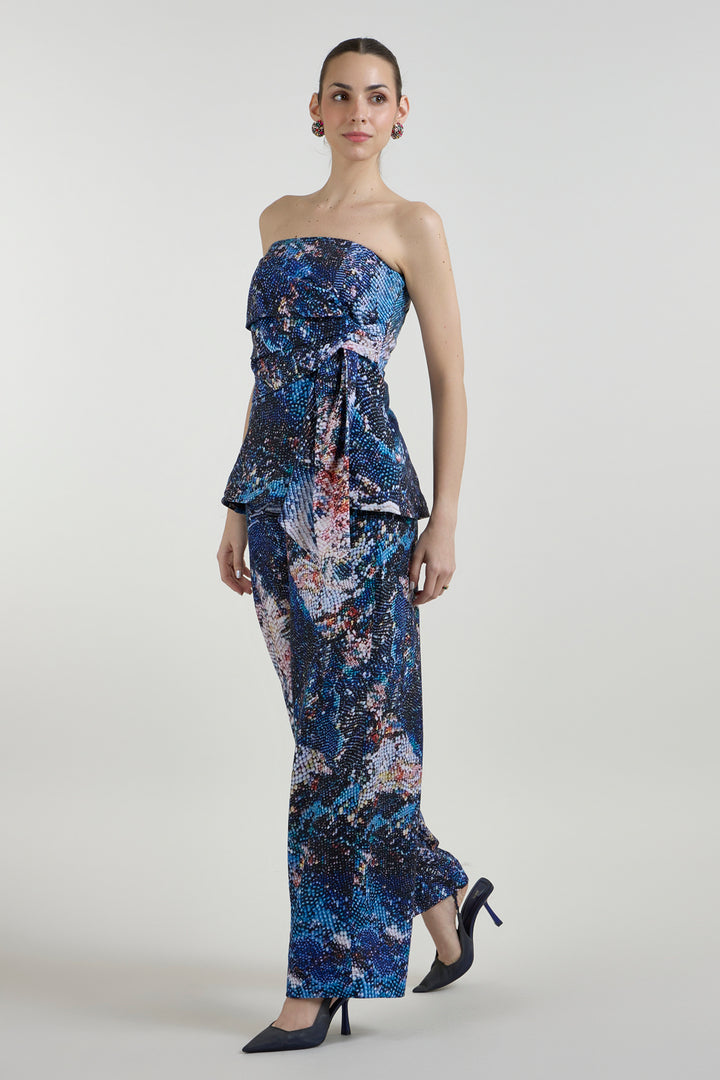 Mosaic Strapless Set