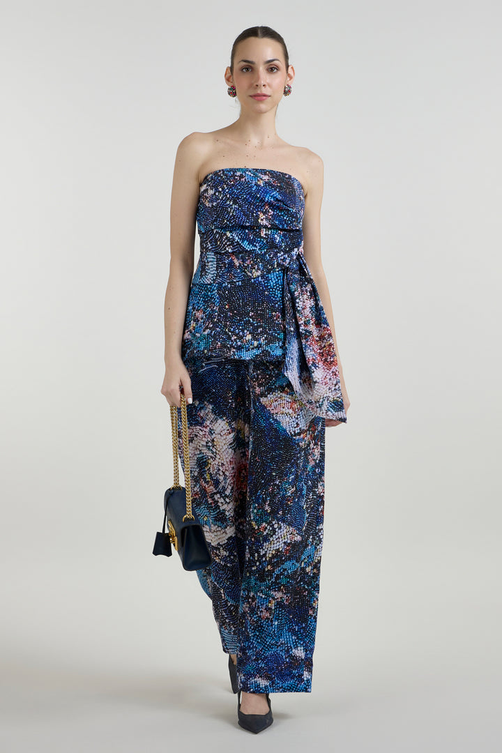 Mosaic Strapless Set