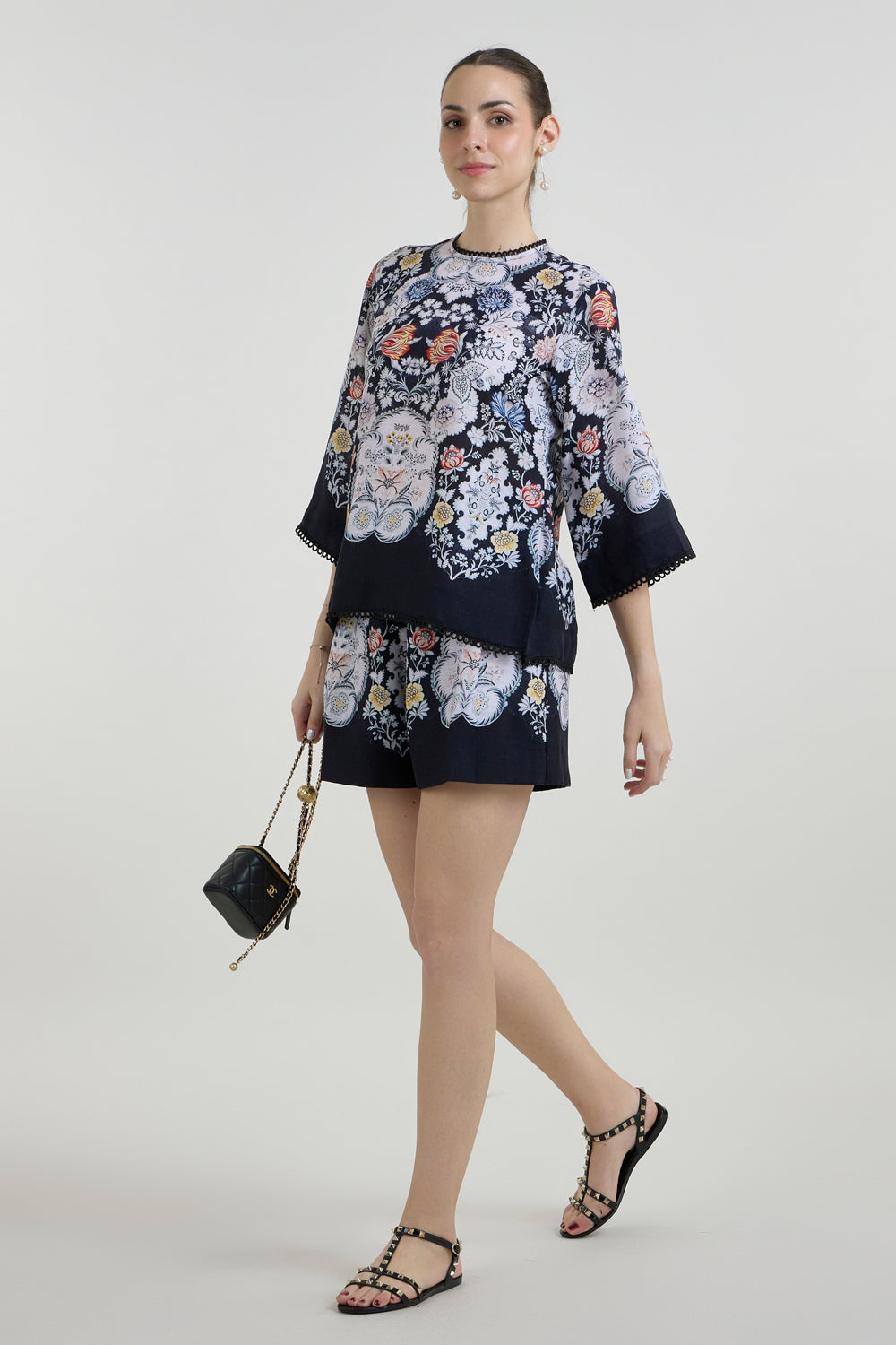 Valerie Tunic Shorts Set