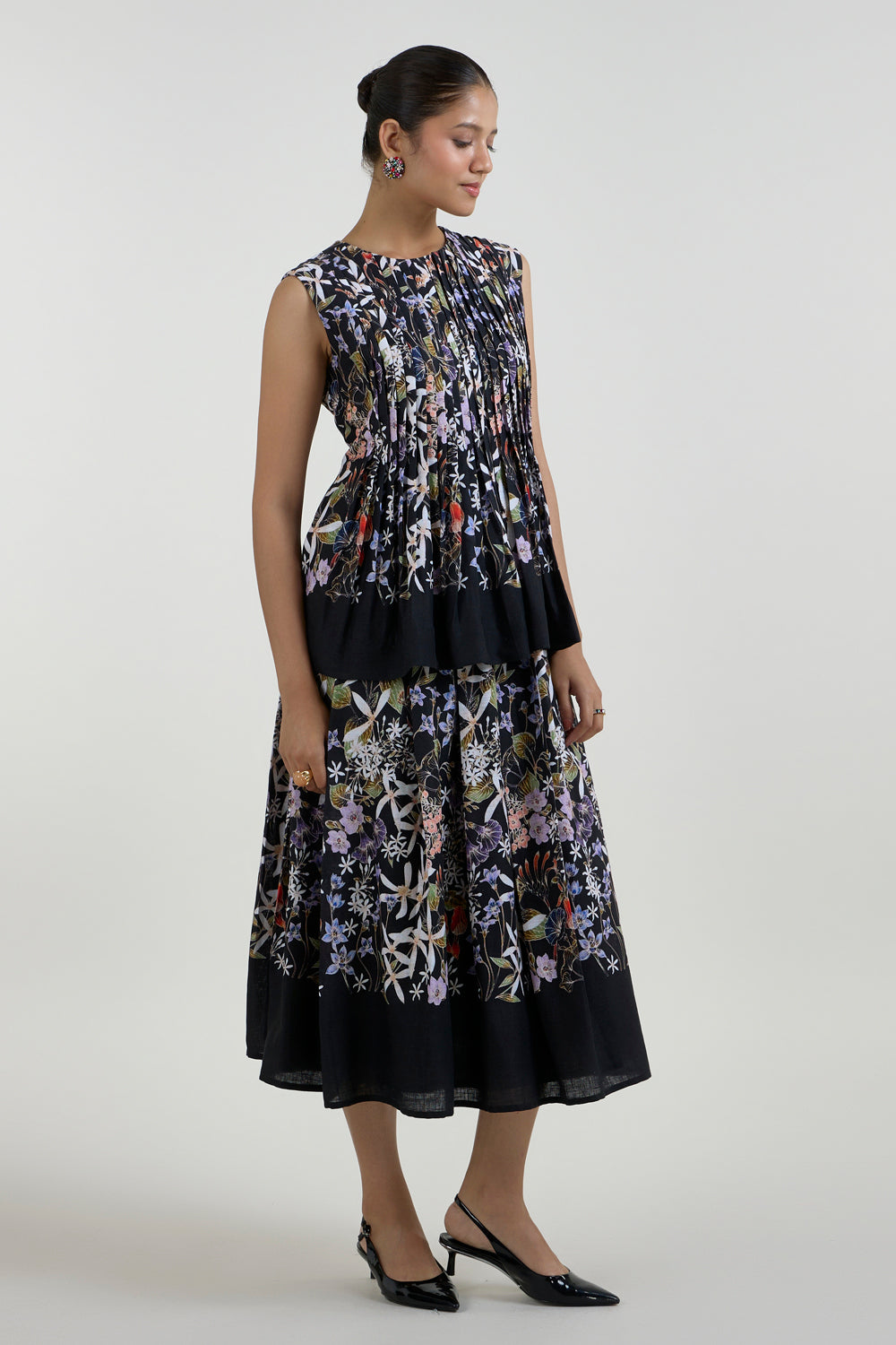 Eliza Accordion Skirt Set