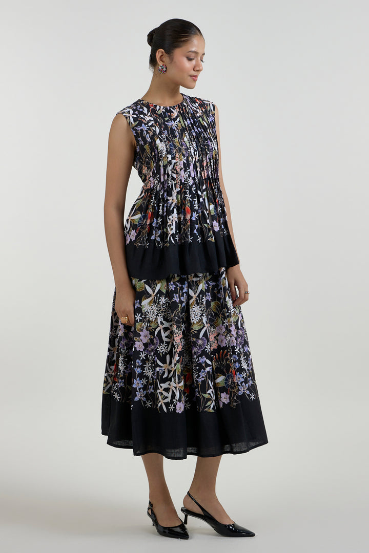 Eliza Accordion Skirt Set