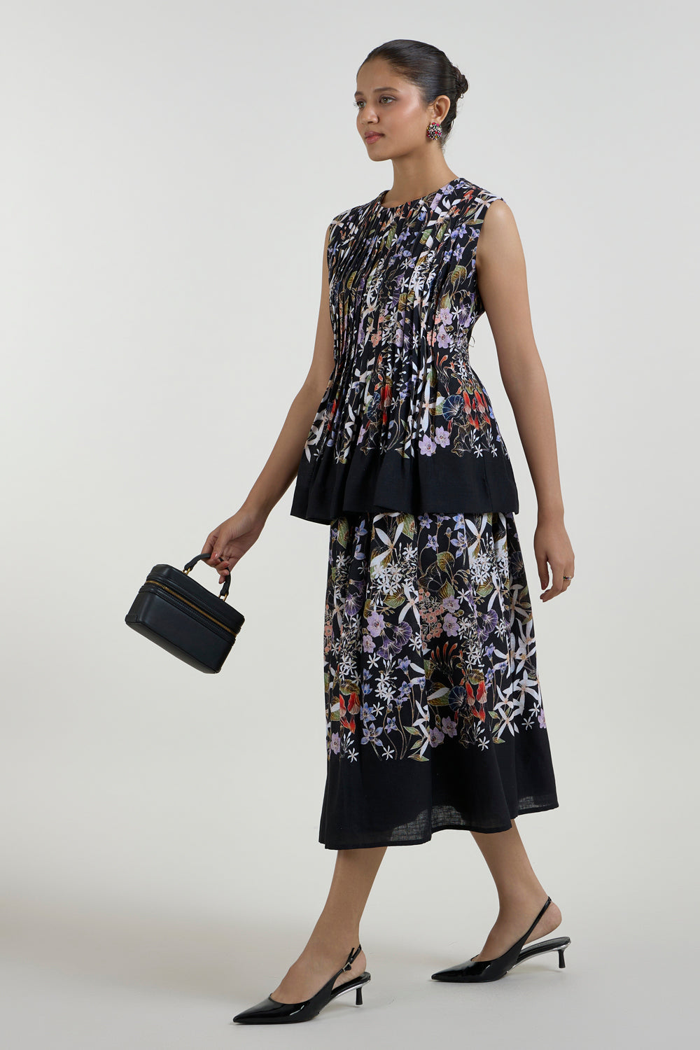 Eliza Accordion Skirt Set