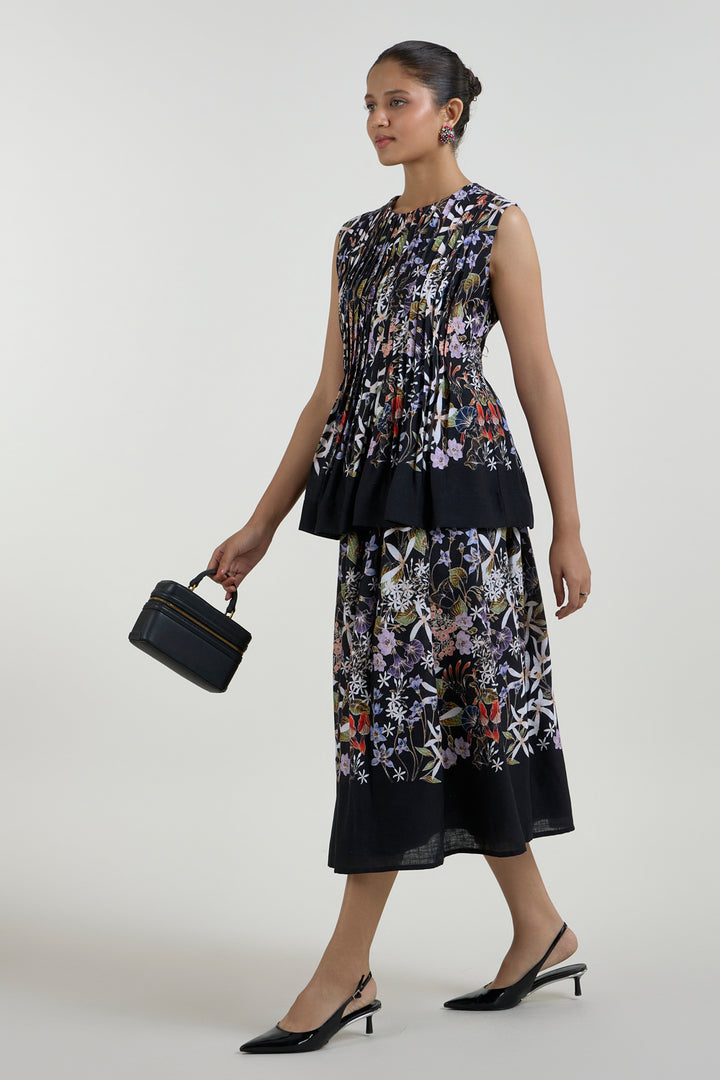 Eliza Accordion Skirt Set