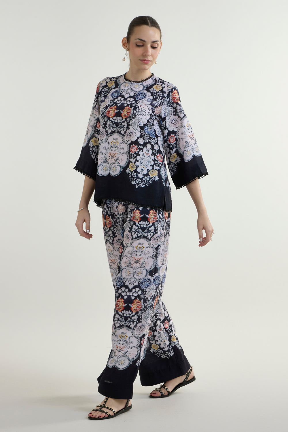 Valerie Tunic Pants Set