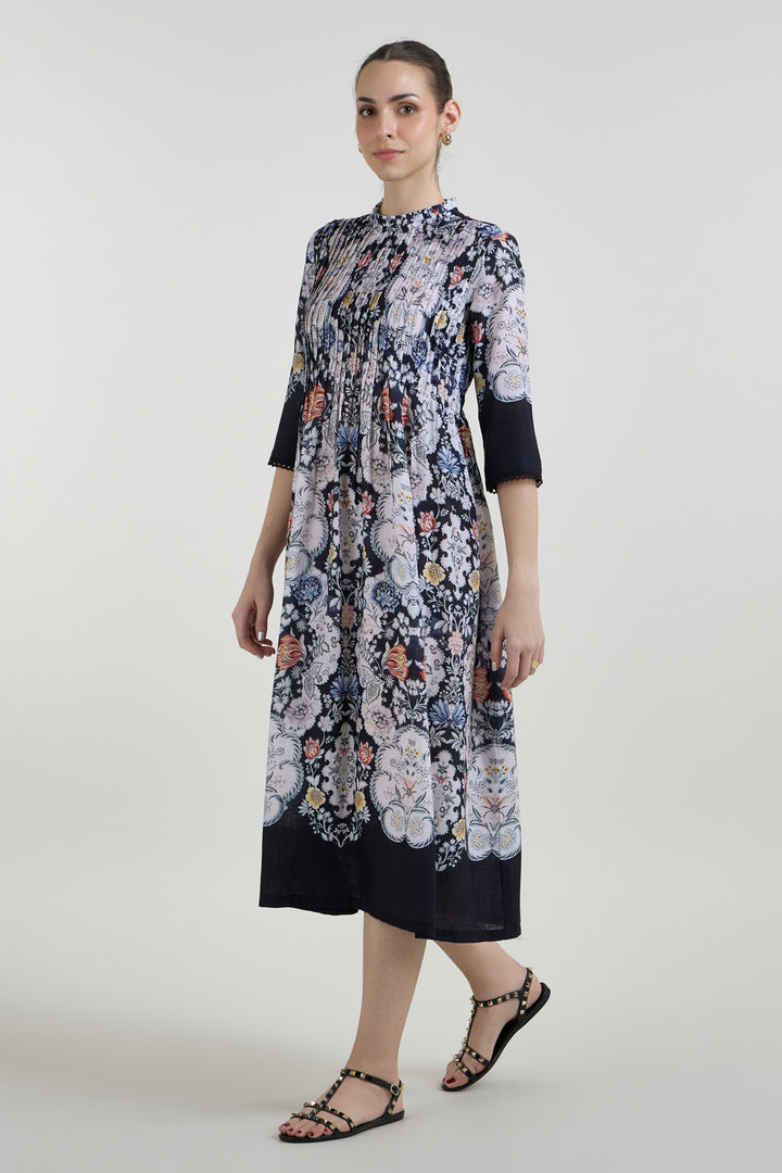 Valerie Pleated Dress