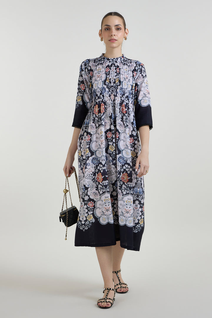 Valerie Pleated Dress