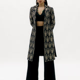 Black Brocade Jacket