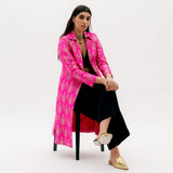 Pink Brocade Jacket