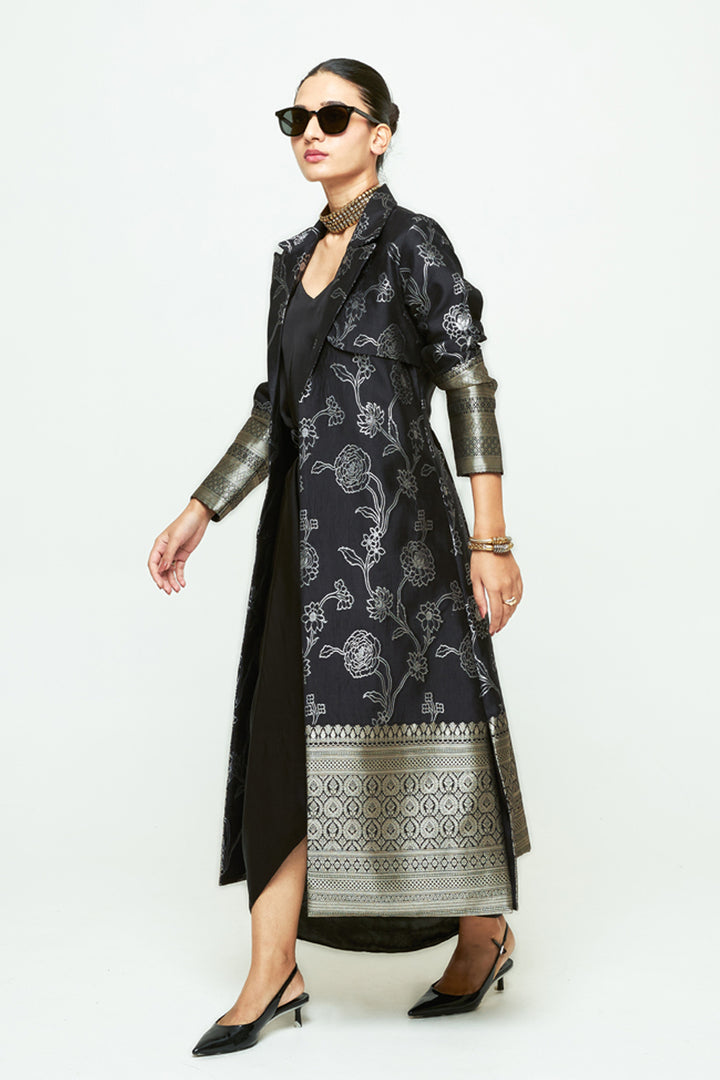 Rosa Black Statement Trench Set