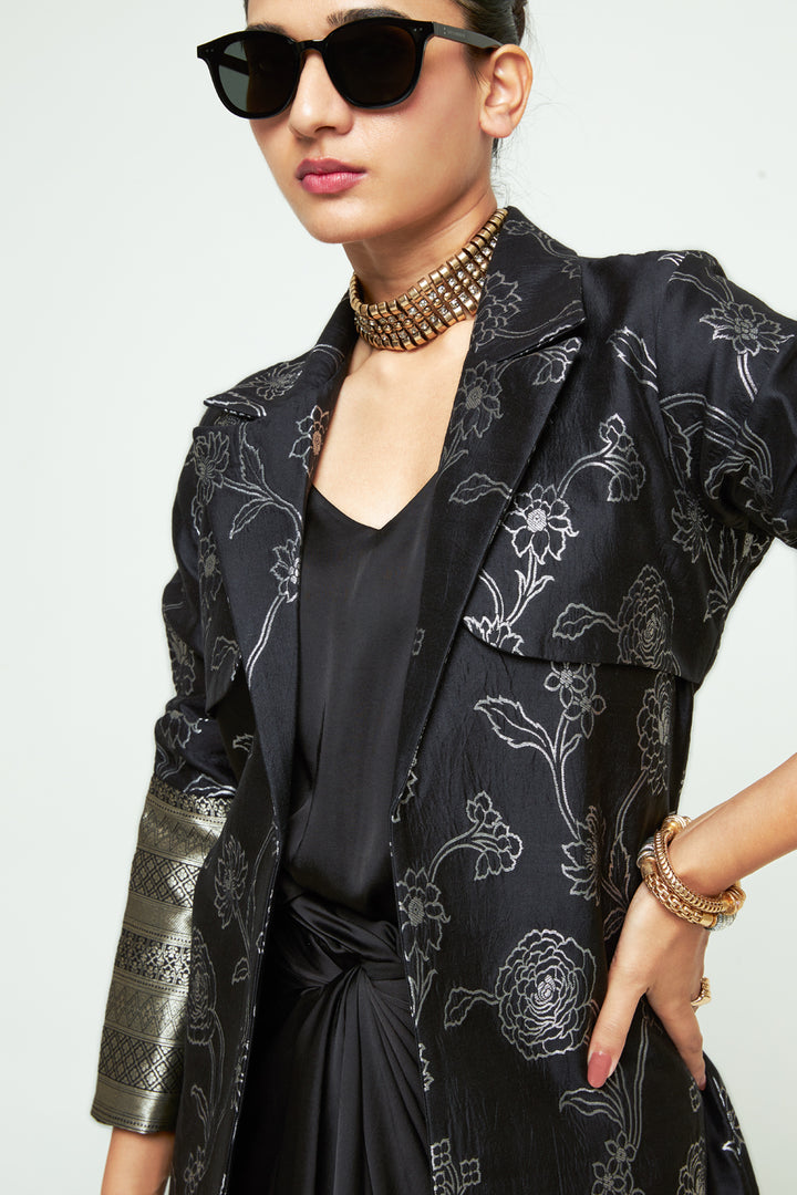 Rosa Black Statement Trench Set