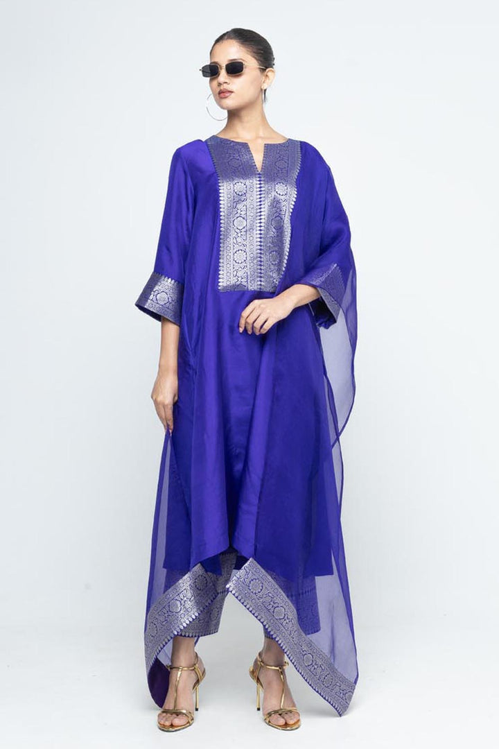 Seher Tunic Set - Ultramarine