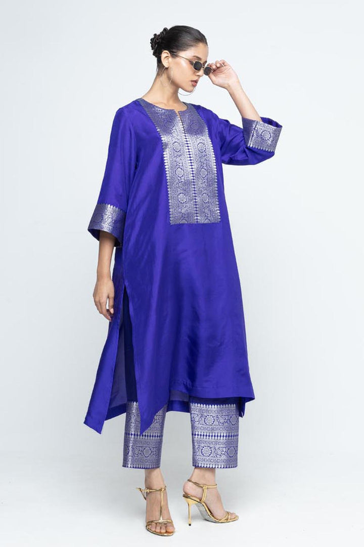 Seher Tunic Set - Ultramarine
