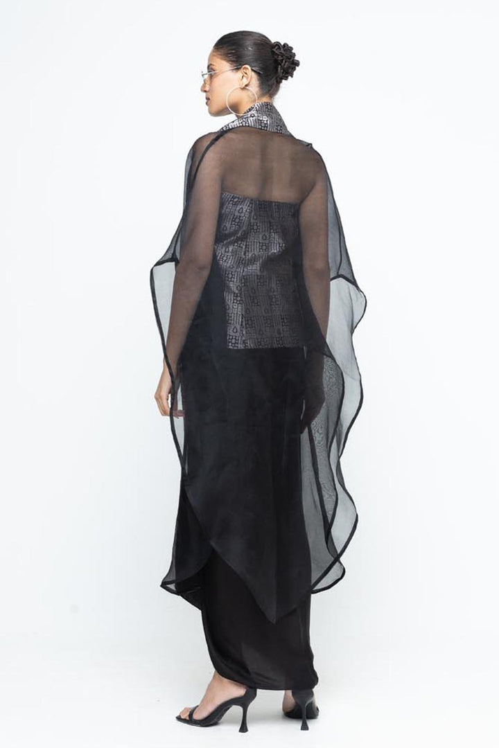 Dela Cape Set - Black