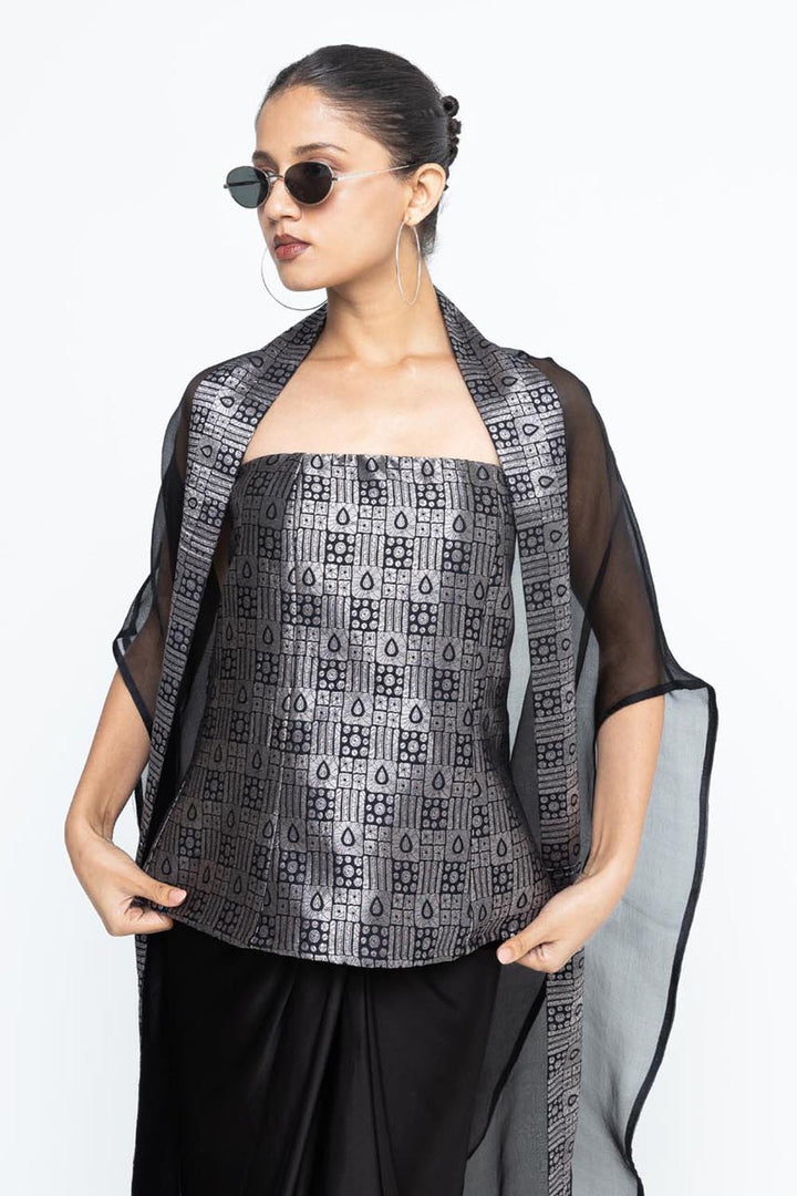 Dela Cape Set - Black