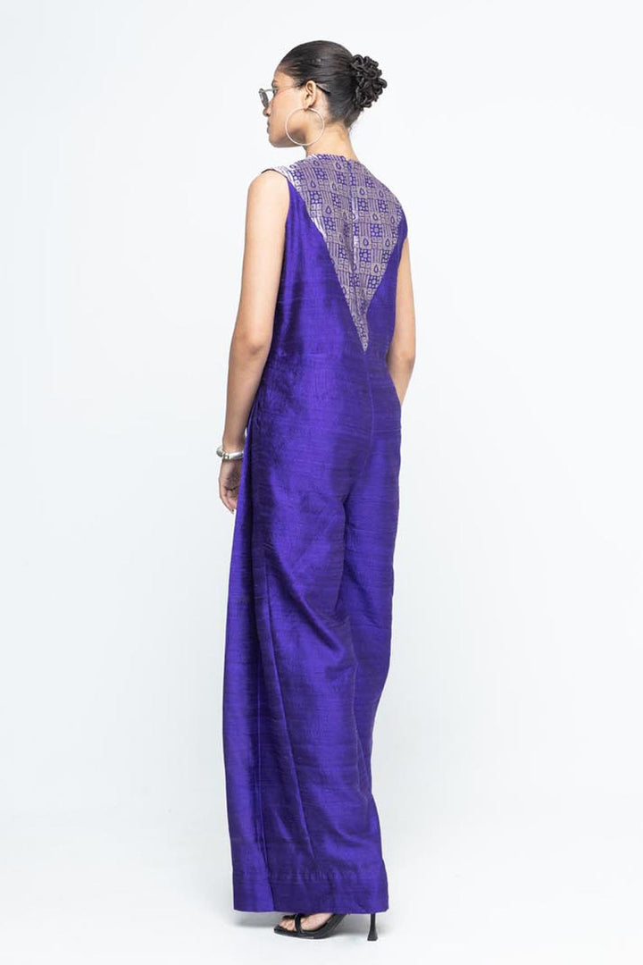 Reha Statement Jumpsuit - Purple