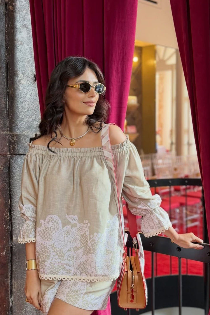 Roshni Chopra In Our Lucy Off-Shoulder Set