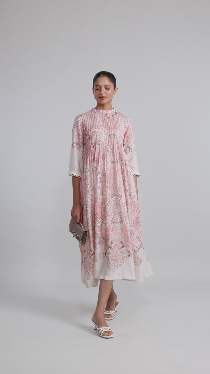 Anna Pleated Dress