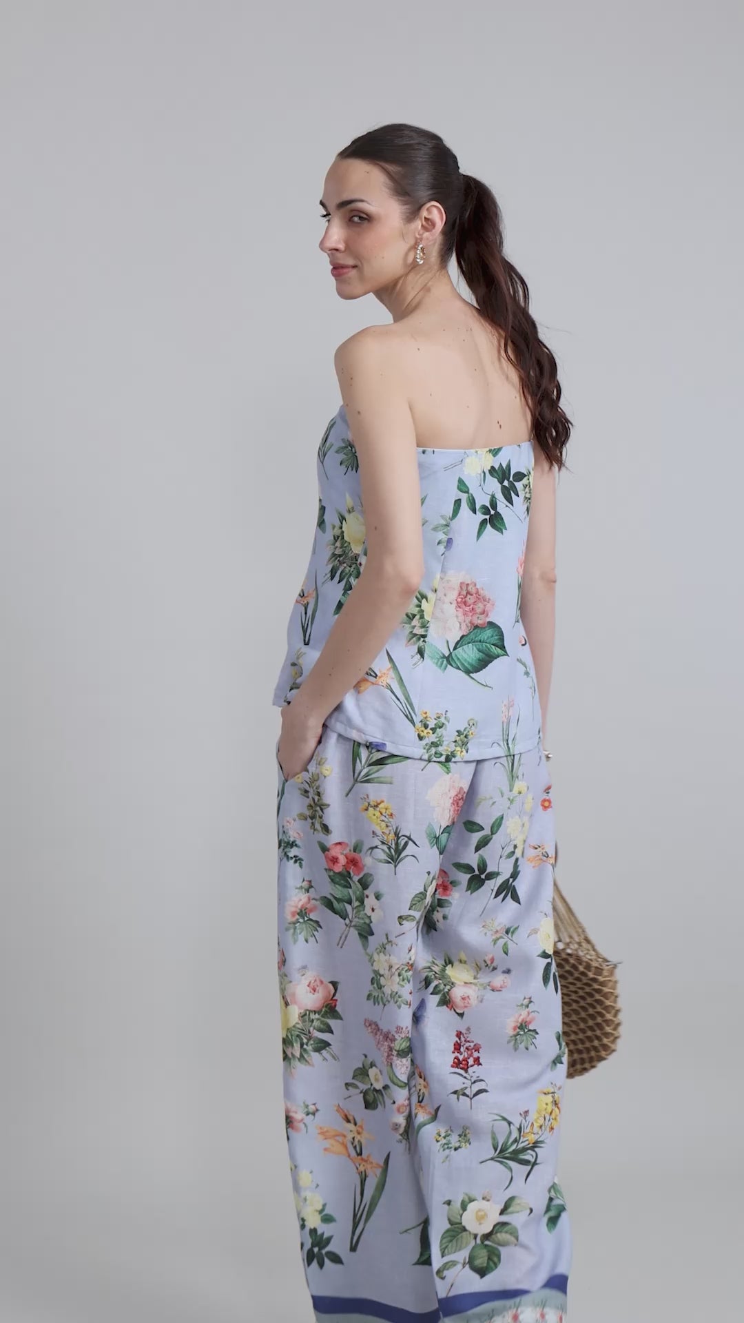 Blaire Strapless Set