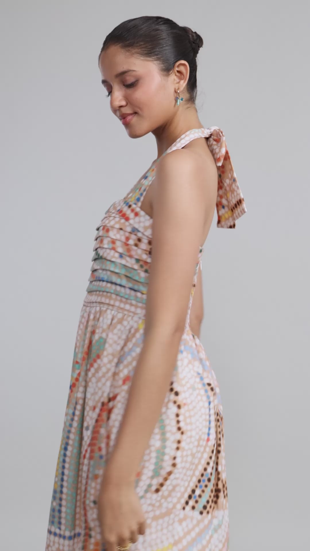 Daphne Halter Dress