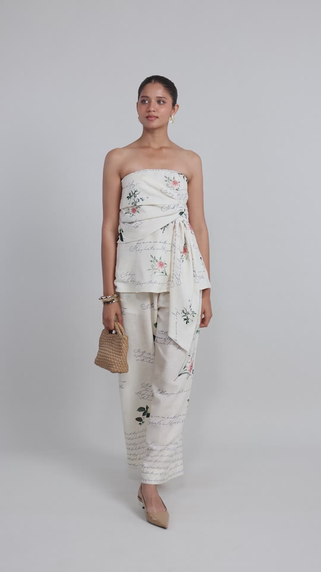 Poetry Strapless Set
