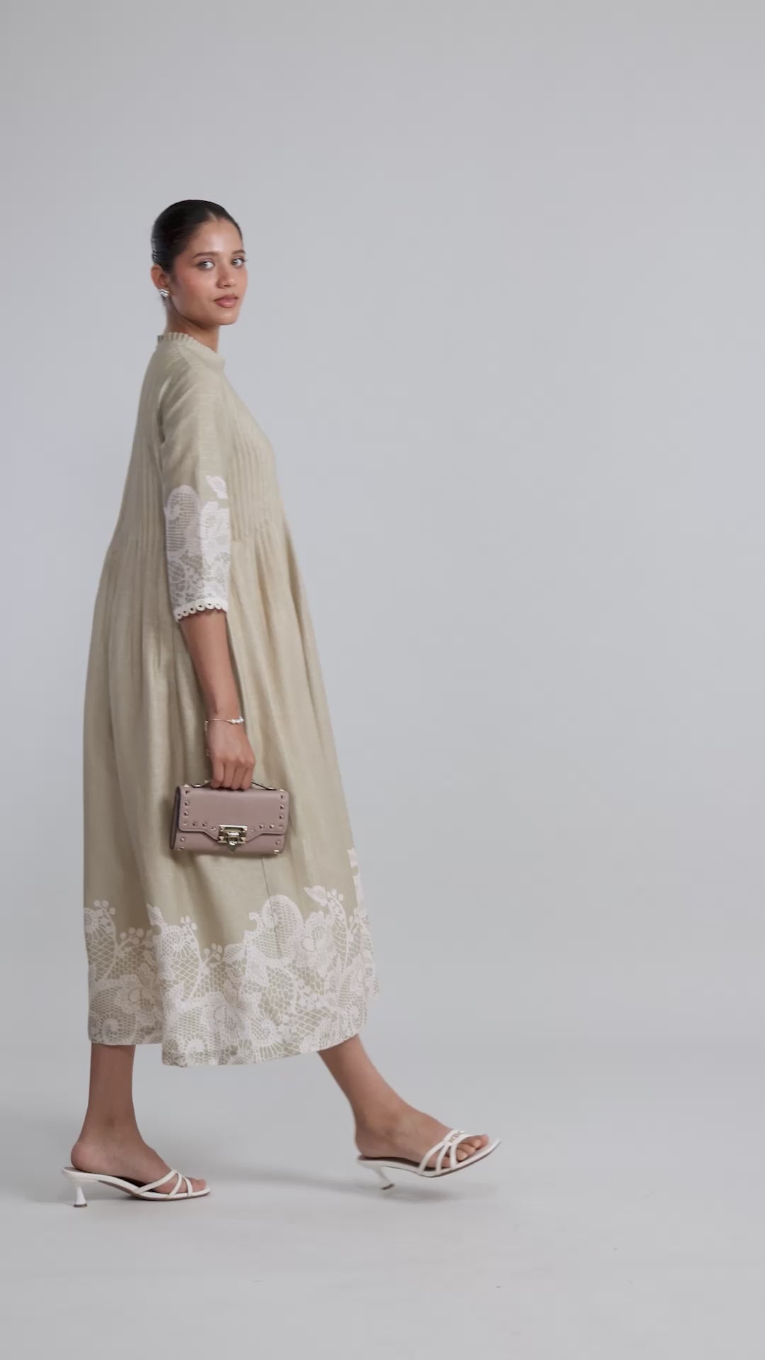 Lucy Pleated Dress