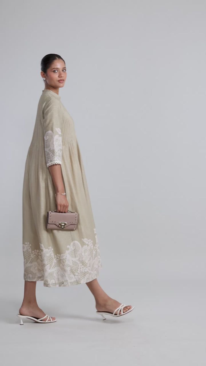 Lucy Pleated Dress