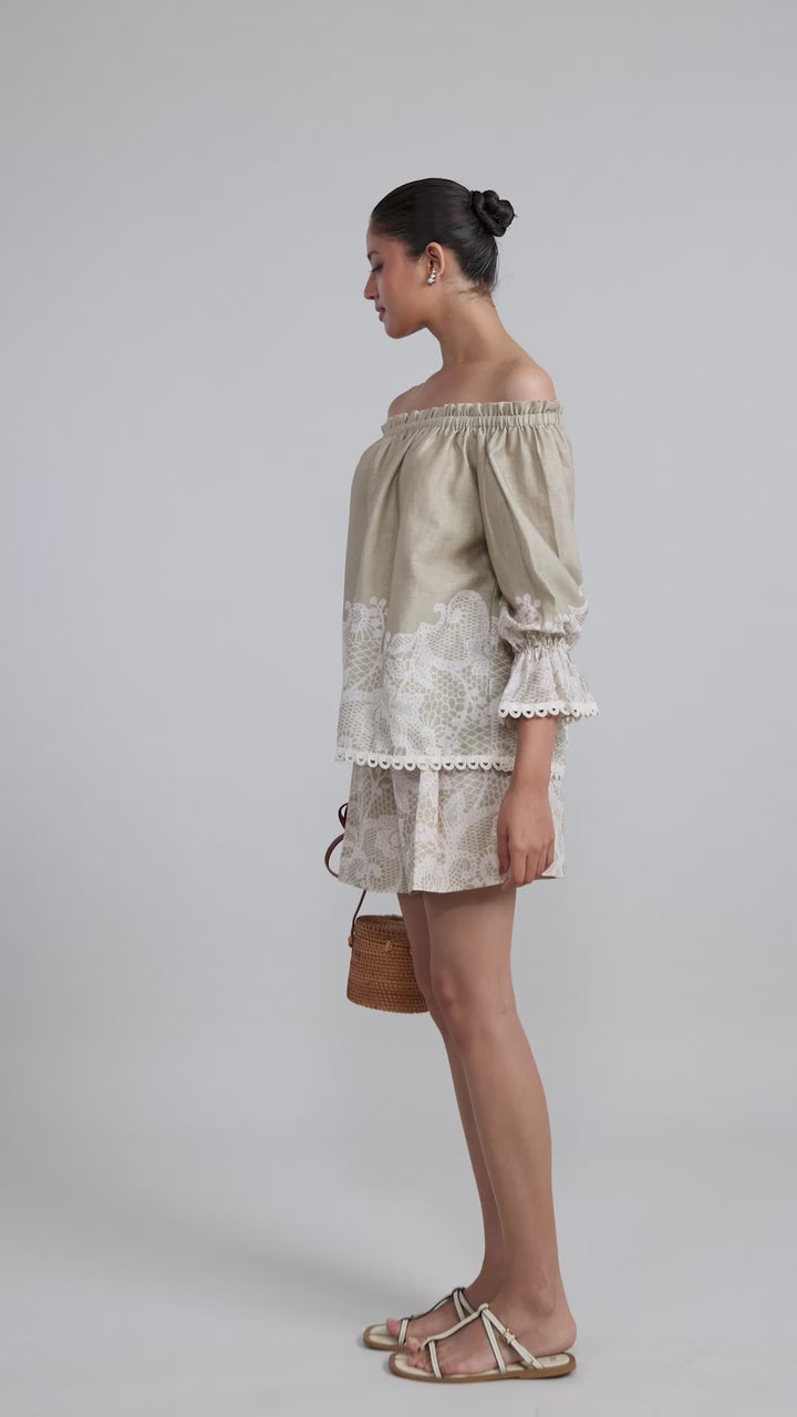 Lucy Off-Shoulder Set