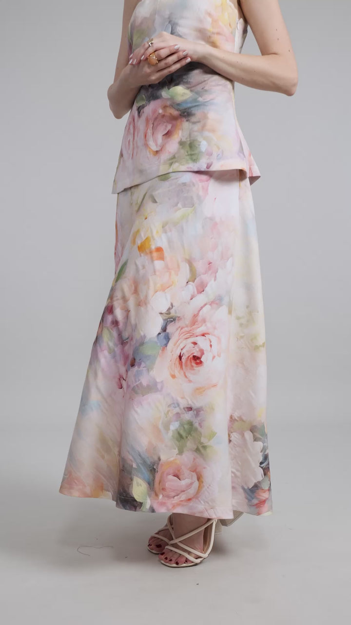Saachi Bhasin In Our Olivia Strapless 2-1 Dress