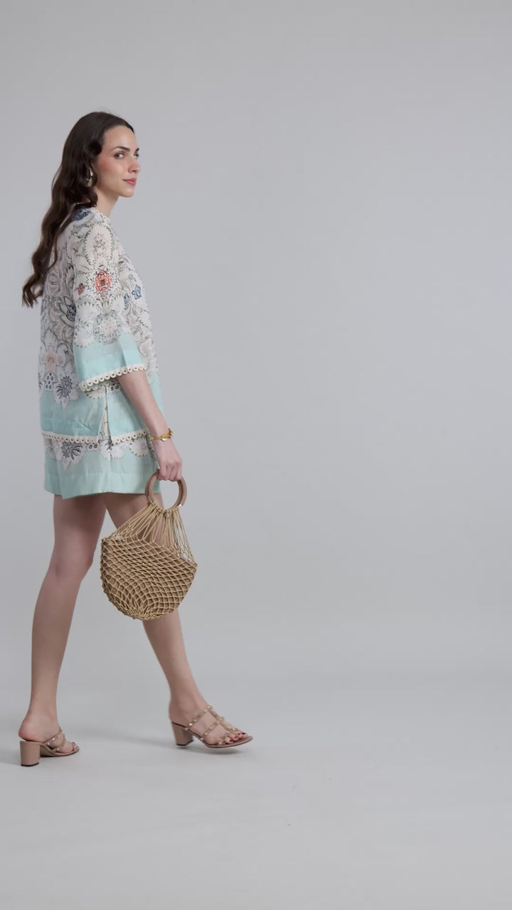 Tyla Tunic Shorts Set