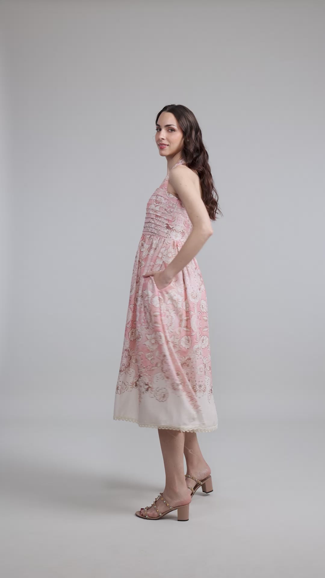 Anna Halter Dress