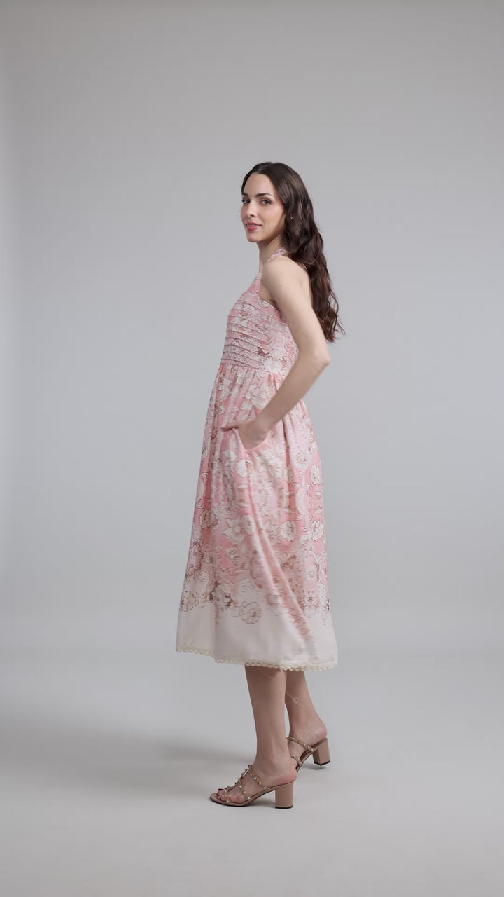 Anna Halter Dress