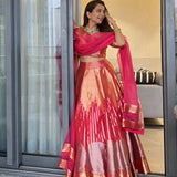 Sun and Moon lehenga (Pink)